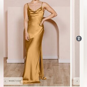 Revelry Satin Dress